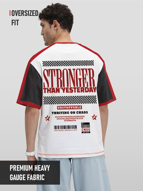 personalized streetwear oversized tshirt print