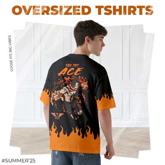 premium oversized t shirt streetwear outfit india